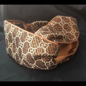 Gucci Supreme Metallic Headband